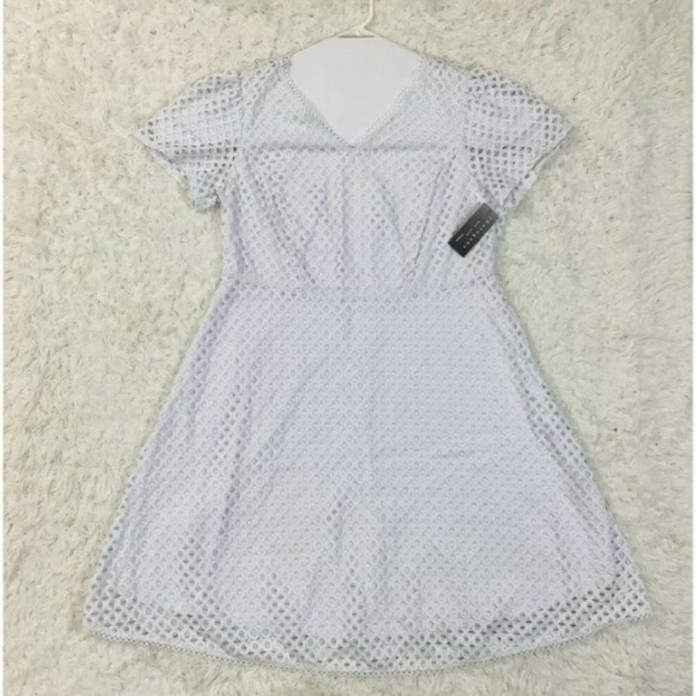 NWT Sharagano Lace  Dress Size 14 W Fit & Flare